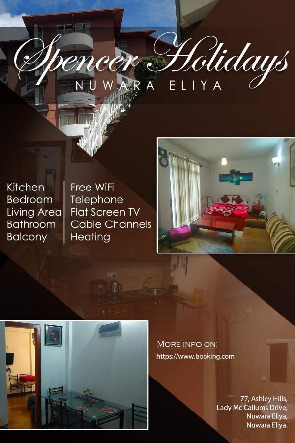 Spencer Holiday Apartments/Seagull Complex Nuwara Eliya Kültér fotó